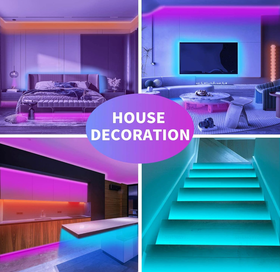 LED Strip Lights RGB - 100 feet