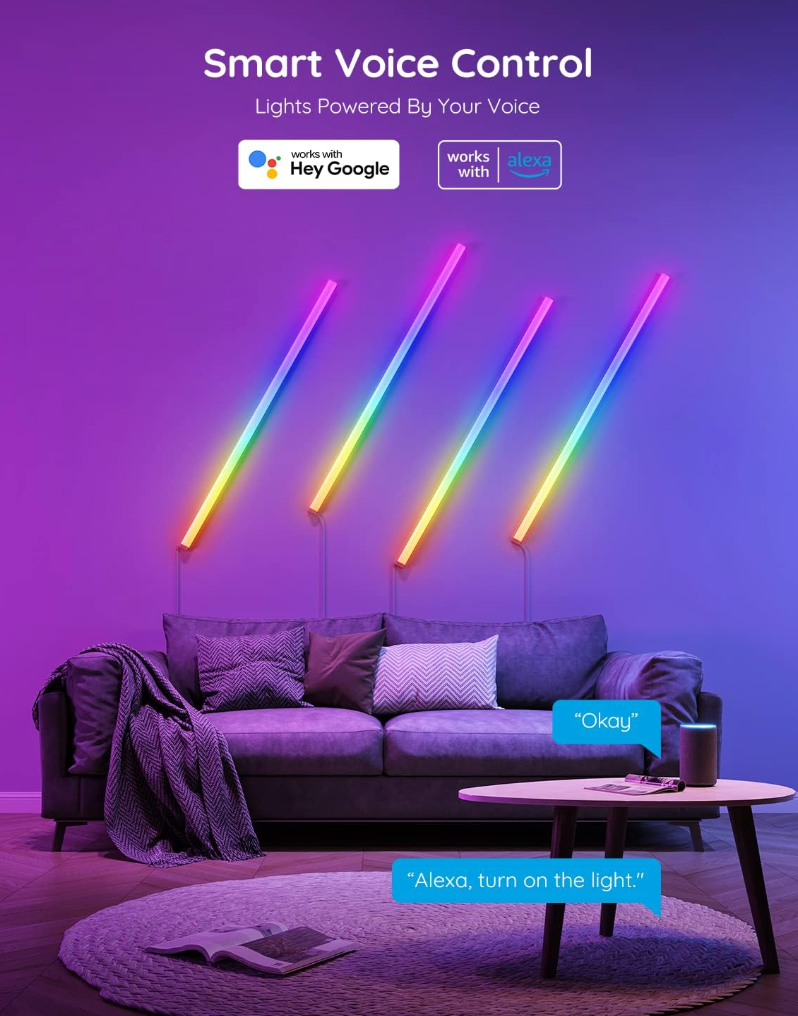 Glide Wall Lights - 6 Pcs